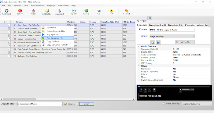 Context Menu Audio Converter 1.0.118.194 for android instal